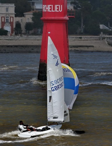 Steve Goacher and Phile Evans, 2010 European Champions, Flying Fifteen Class © Francois Richard